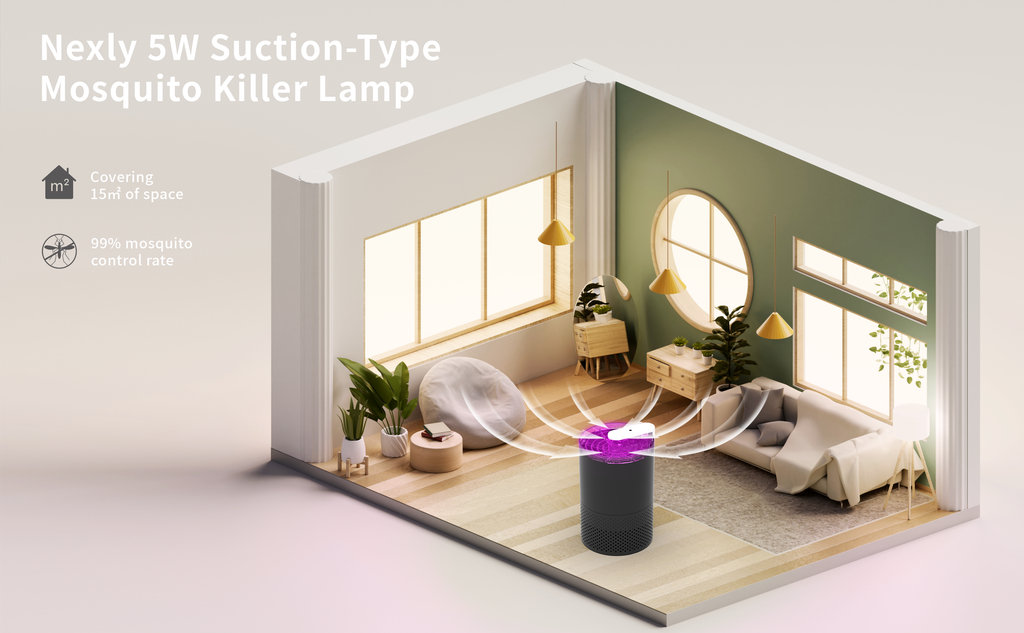 The Ultimate 2025 Guide: UVA 365nm Mosquito Killer Lamp – Silent, Smart, and 360° Pest Control Solution