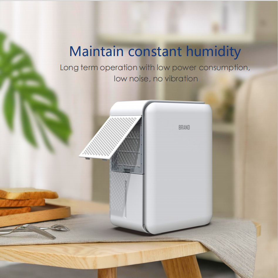 3 In 1 Humidifier Dehumidifier Combo Air Filtration, Small humidifiers for Home Livingroom Bedroom Bathroom Basement With Drain Hose Humidity and Temperature Display,5 Modes,7 Color LED Light