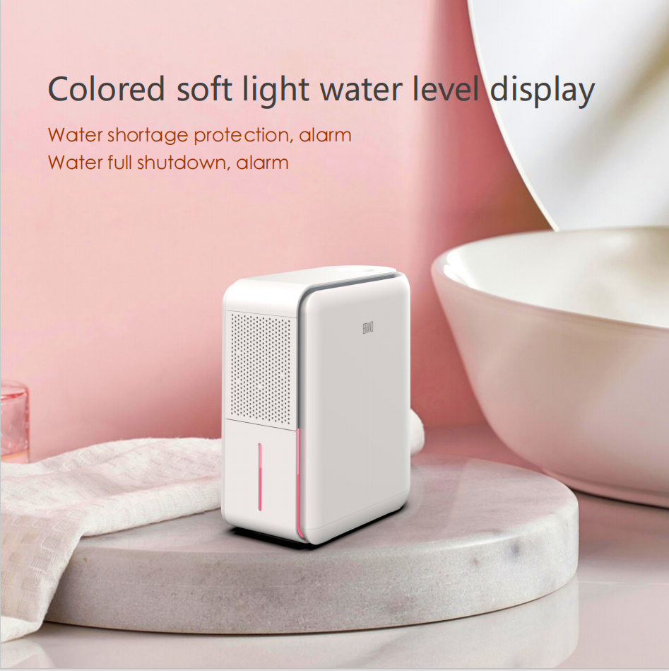 3 In 1 Humidifier Dehumidifier Combo Air Filtration, Small humidifiers for Home Livingroom Bedroom Bathroom Basement With Drain Hose Humidity and Temperature Display,5 Modes,7 Color LED Light
