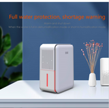 3 In 1 Humidifier Dehumidifier Combo Air Filtration, Small humidifiers for Home Livingroom Bedroom Bathroom Basement With Drain Hose Humidity and Temperature Display,5 Modes,7 Color LED Light