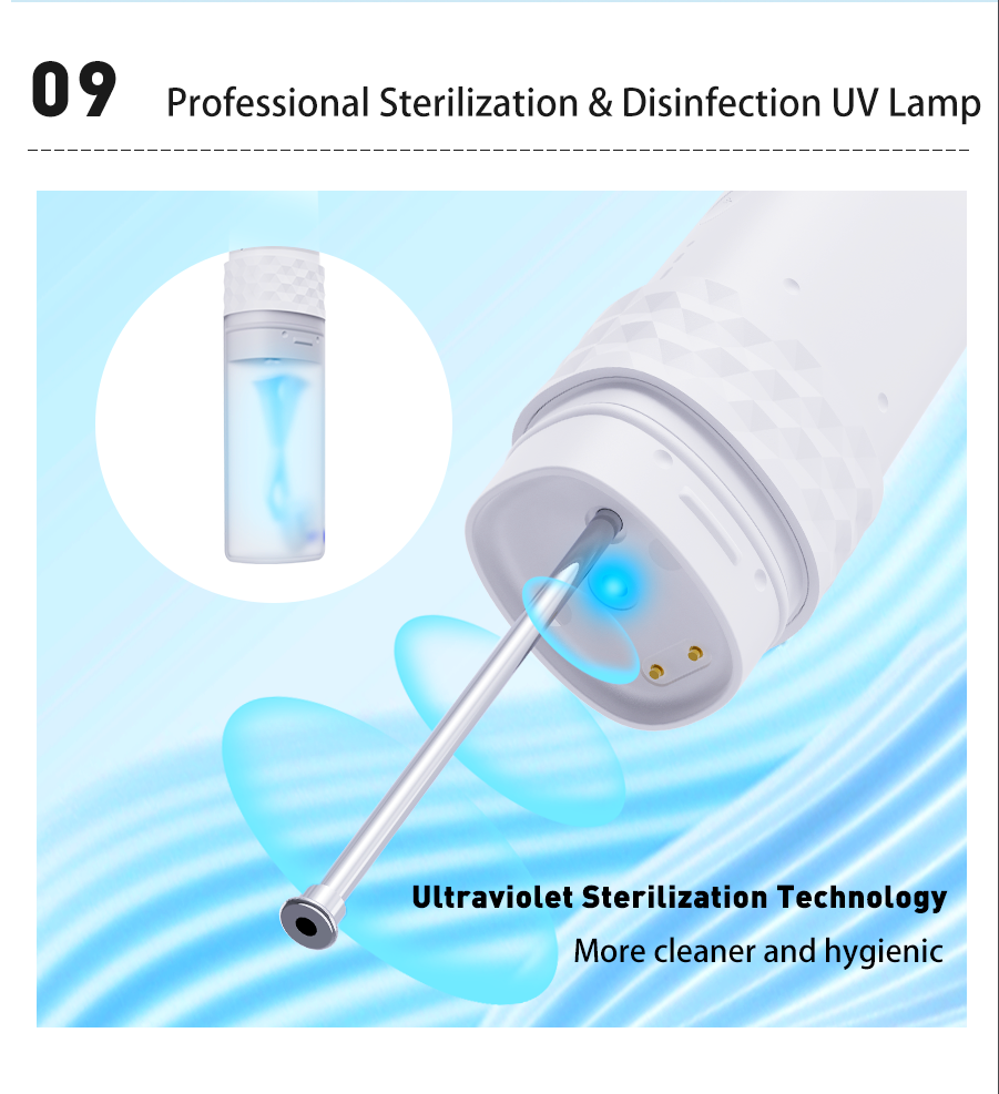 2-1 Oral Clean Kit- Water Dental flosser & Electric Toothbrush Combo- Brushing & Flossing- for Teeth Cleaning and Gum Health (white)
