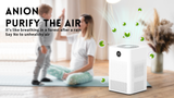 HD022 Rotary Dehumidifier for Bedroom with Drain Hose Ultra Quiet Small Portable Dehumidifiers for Basement Home Bathroom RV Dehumidifiers with Washable Filter Humidity Display Timer Mode