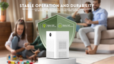HD022 Rotary Dehumidifier for Bedroom with Drain Hose Ultra Quiet Small Portable Dehumidifiers for Basement Home Bathroom RV Dehumidifiers with Washable Filter Humidity Display Timer Mode