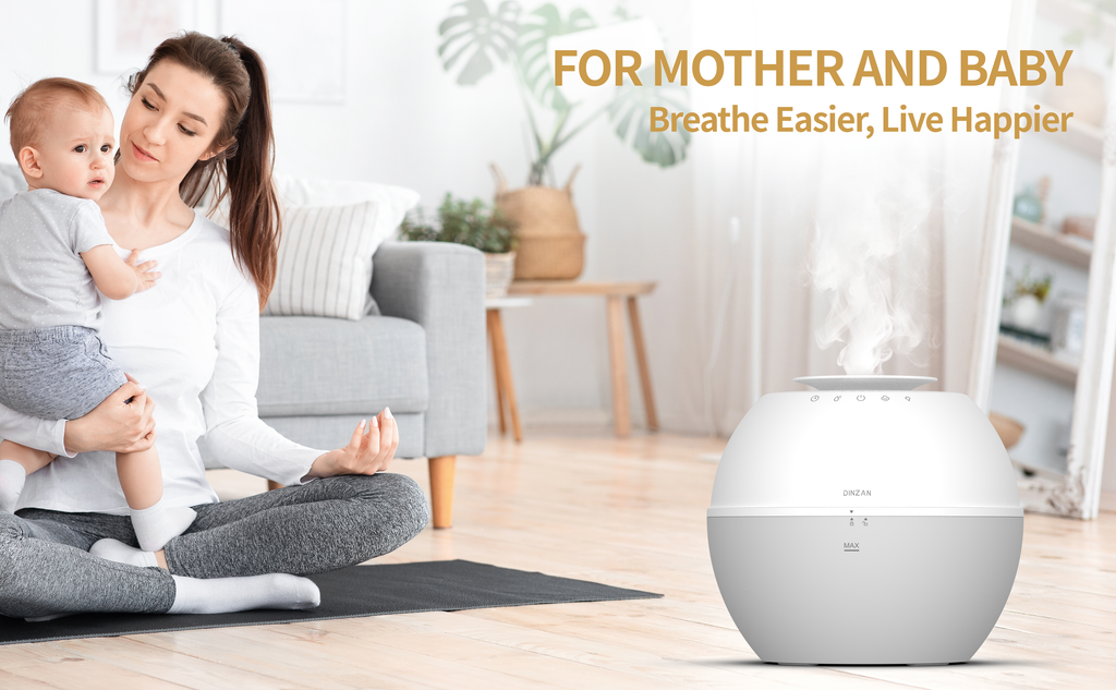2 In 1 Humidifier Dehumidifier Combo Small Dehumidifer for Bedroom With Drain Hose Humidifer Home Air Purifier RV Bathroom Auto Adjustment Timer Setting 3L Large Water Tank 7 Color LED Lights