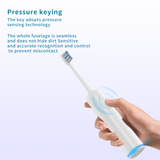YS01 Sonic Electric Toothbrush for Adults – Rechargeable Ultrasonic Toothbrush with Pressure Sensor, 6 Modes, 120-Day Battery Life, IPX7 Waterproof, 2 Replacement Brush Heads