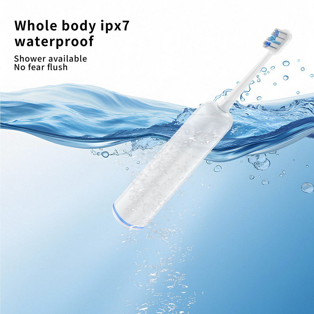 YS01 Sonic Electric Toothbrush for Adults – Rechargeable Ultrasonic Toothbrush with Pressure Sensor, 6 Modes, 120-Day Battery Life, IPX7 Waterproof, 2 Replacement Brush Heads