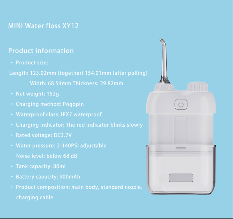 Revolutionize Your Oral Care On-the-Go: The Ultimate Portable Mini Water Flosser for Fresh, Healthy Smiles Everywhere