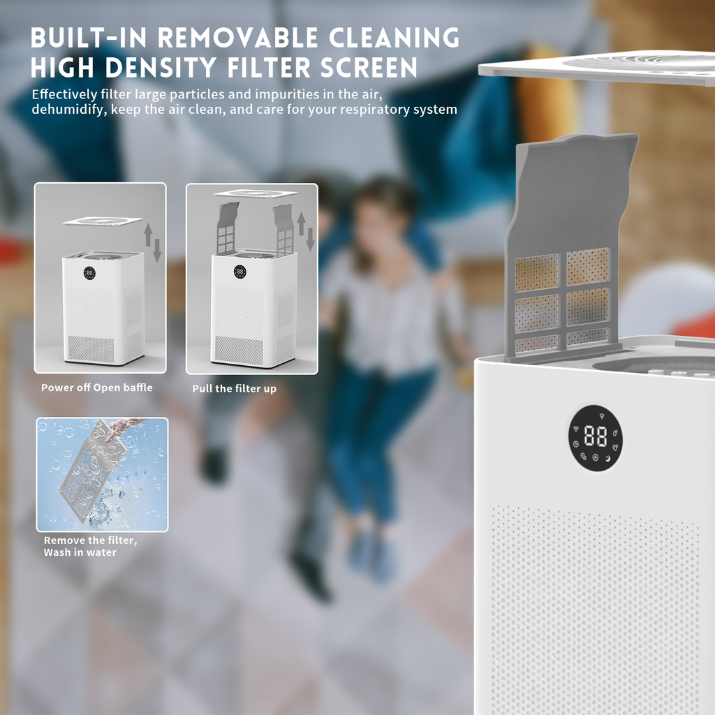 Transform Your Space with the DINZAN 3-in-1 Dehumidifier, Humidifier & Air Purifier: Small Size, Big Comfort – Here’s How!