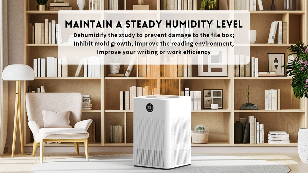 Transform Your Space with the DINZAN 3-in-1 Dehumidifier, Humidifier & Air Purifier: Small Size, Big Comfort for Every Corner of Your Home