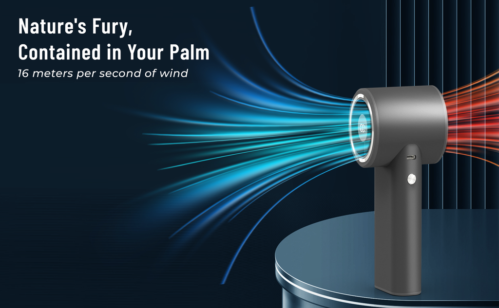 100-Speed Precision + 9000mAh Battery: Why the DINZAN Mini Fan Is Your Summer Must-Have for Travel, Work, and Outdoor Adventures