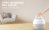 2 In 1 Humidifier Dehumidifier Combo Small Dehumidifer for Bedroom With Drain Hose Humidifer Home Air Purifier RV Bathroom Auto Adjustment Timer Setting 3L Large Water Tank 7 Color LED Lights
