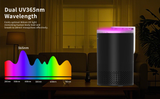UVA 365nm Mosquito Killer Lamp with Strong Suction – 360° Indoor Insect Trap, Quiet & Smart Light Control