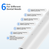 YS01 Sonic Electric Toothbrush for Adults – Rechargeable Ultrasonic Toothbrush with Pressure Sensor, 6 Modes, 120-Day Battery Life, IPX7 Waterproof, 2 Replacement Brush Heads